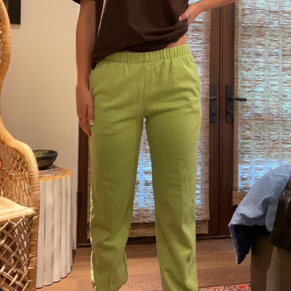 Green sweats